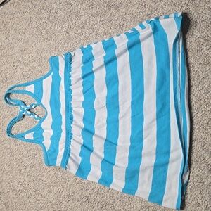 Old Navy Light Blue Haulter Top